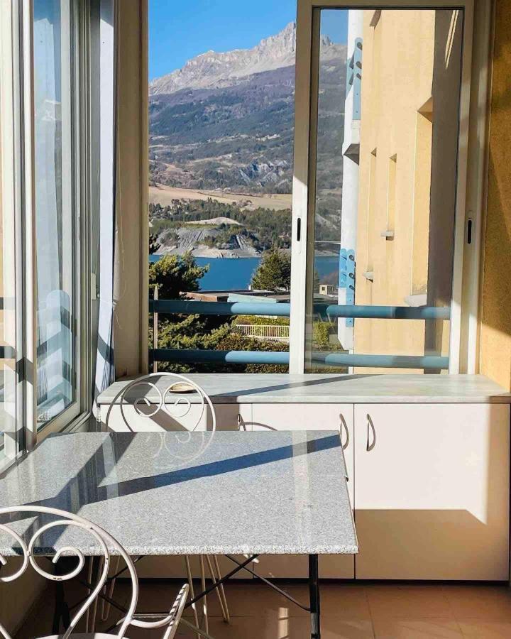 Appartement Lumineux Proche Plage Et Parking Savines-le-Lac Exterior foto